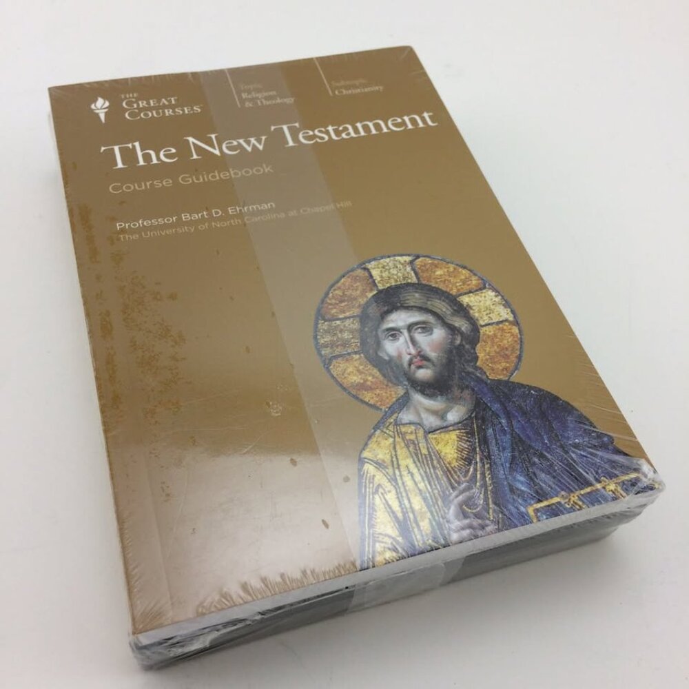 The Great Courses The New Testament Guidebook & 12 DVDs Sealed University Level